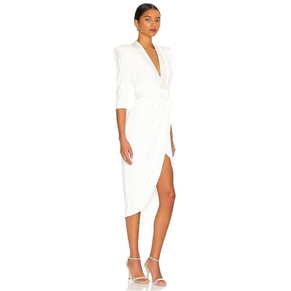 Zhivago White Long Sleeve Dress Sz:4